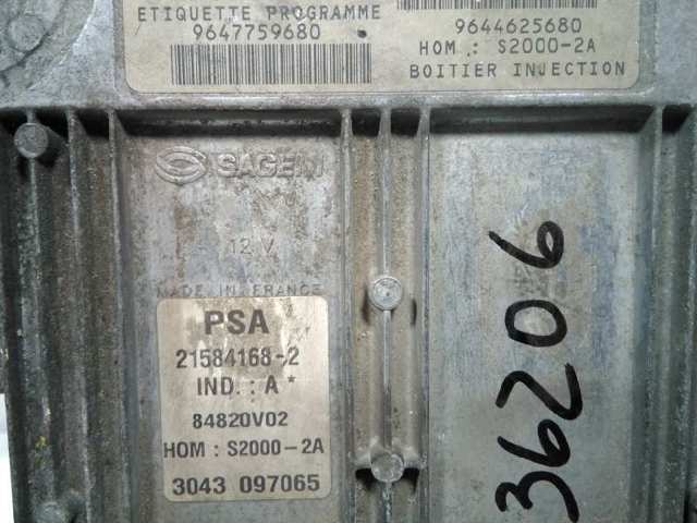9644625680 PEUGEOT ECU  en stock Huelva