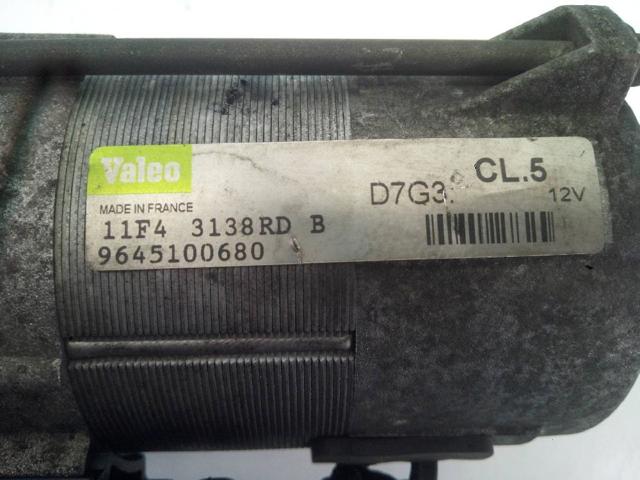 Motor de arranque Citroen C5 3 RW