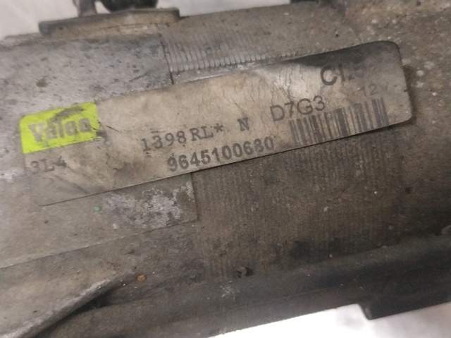 9645100680 PEUGEOT Motor de arranque  comprar en Oviedo