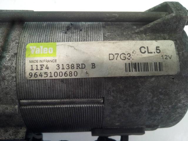 Motor de arranque Peugeot 208 CA, CC