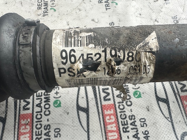 PEUGEOT 9645219080 Semieje delantero izquierdo  comprar en Albacete