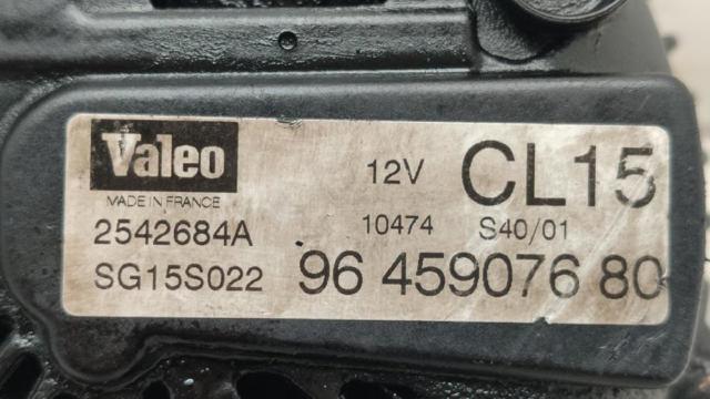 PEUGEOT 9645907680 Alternador  comprar en Albacete