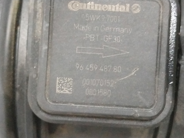 9645948780 PEUGEOT Caudalímetro  en stock Huelva