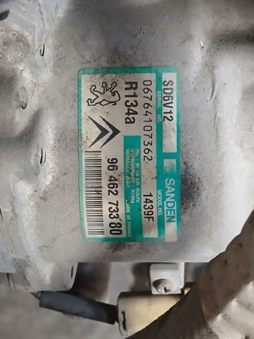 PEUGEOT 9646273380 Compresor de aire acondicionado  en stock Terrassa
