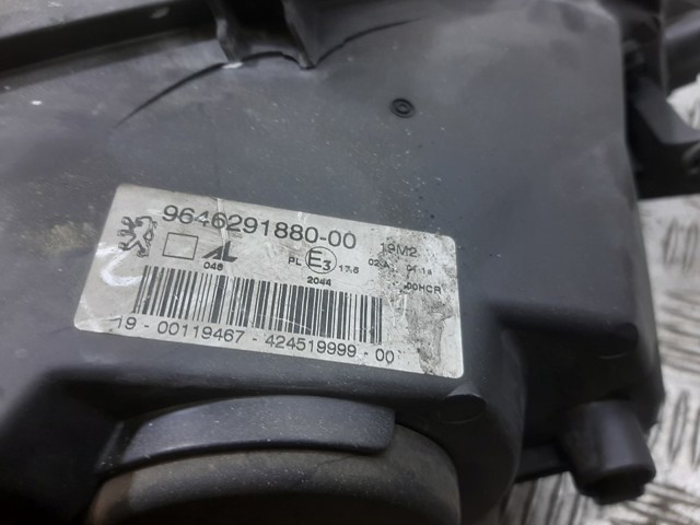 PEUGEOT 9646291880 Faro izquierdo  disponible Lugo
