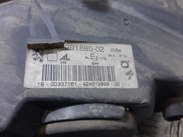 9646291880 Faro izquierdo  en stock Castellón