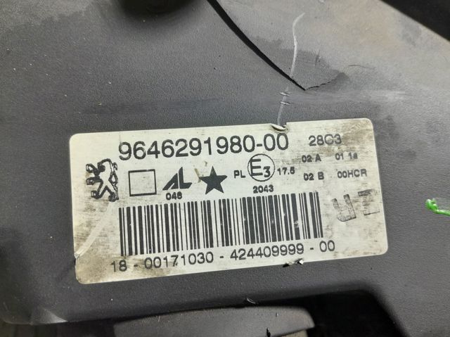 Faro derecho Peugeot 307 3H