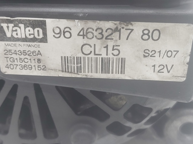 FIAT 9646321780 Alternador  comprar en Ponferrada