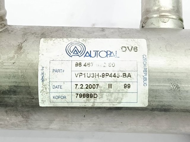 Enfriador de recirculación de gases de escape EGR 9646762280 PEUGEOT
