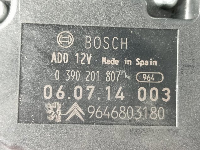 9646803180 Motor limpiaparabrisas, trasera comprar Girona