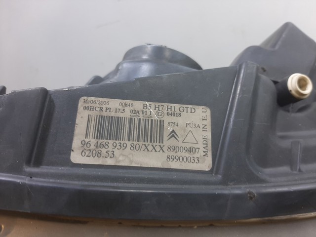 9646893980 Faro izquierdo  en stock Castellón