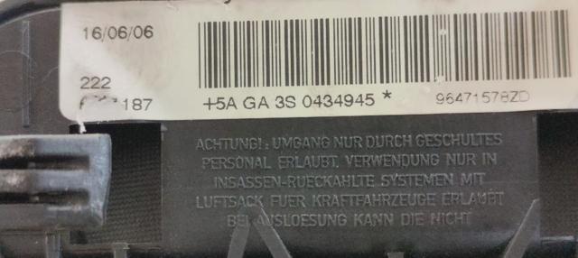 96471578ZD PEUGEOT Airbag del conductor  comprar en Oviedo