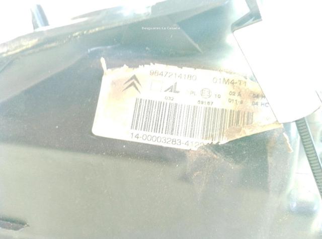 PEUGEOT 9647214180 Faro derecho  comprar en Murcia