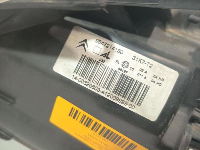9647214180 PEUGEOT Faro derecho  comprar en Lleida