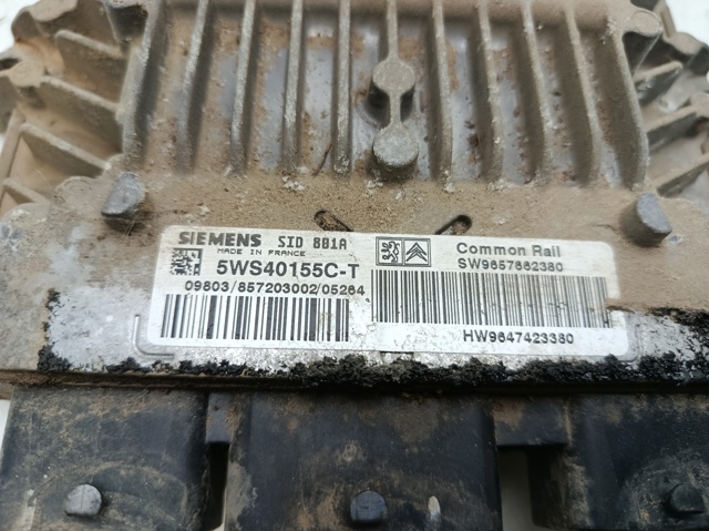 9647423380 PEUGEOT ECU  en stock Gandía
