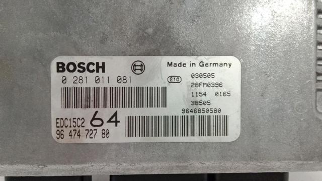 9647472780 PEUGEOT Unidad de control del motor (ECU)  comprar en Lleida