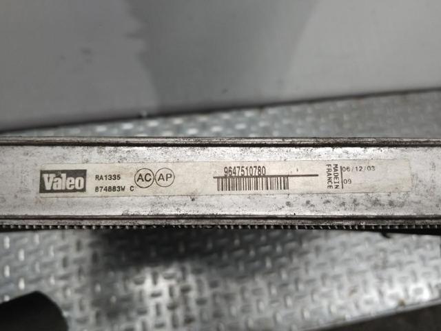 9647510780 PEUGEOT Radiador de refrigeración del motor  disponible Alicante