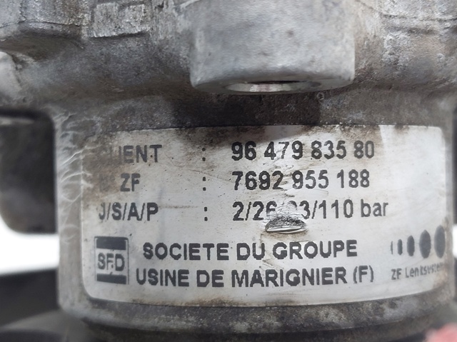 9647983580 PEUGEOT Bomba de dirección asistida  disponible Ourense