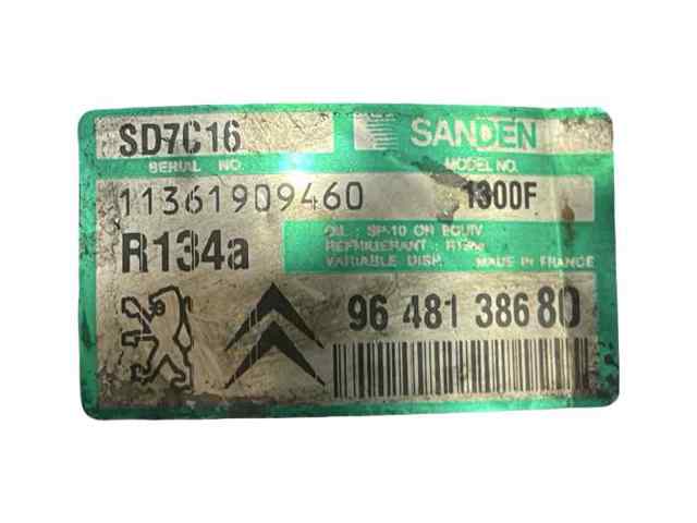 9648138680 PEUGEOT Compresor de aire acondicionado  en stock Huelva