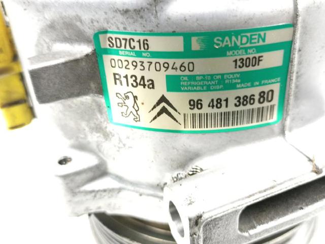 PEUGEOT 9648138680 Compresor de aire acondicionado  en stock Terrassa