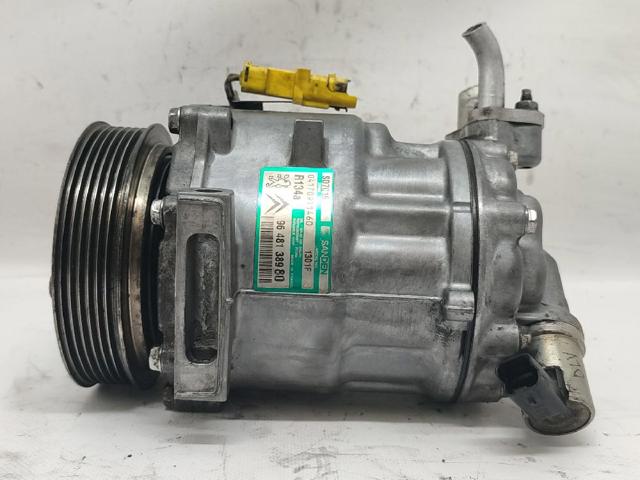 Compresor de aire acondicionado Peugeot 407 6E