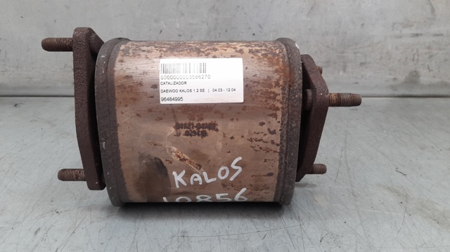 Catalizador para daewoo kalos 1.2 b12s1 96484995