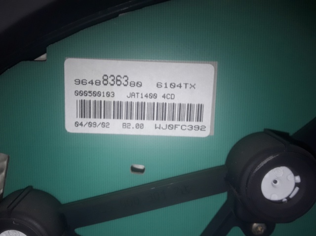 PEUGEOT 9648836380  comprar en Ponferrada