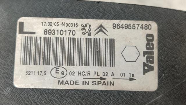 9649557480 Faro izquierdo  en stock Granada