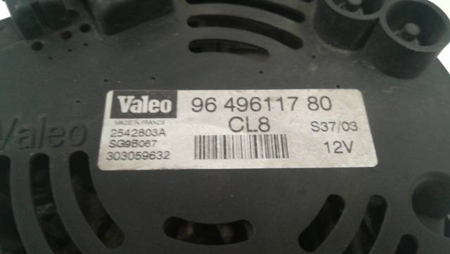PEUGEOT 9649611780 Alternador  disponible Lugo