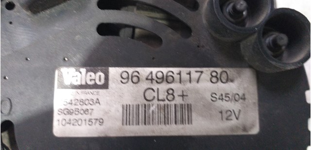 PEUGEOT 9649611780 Alternador  comprar en Murcia