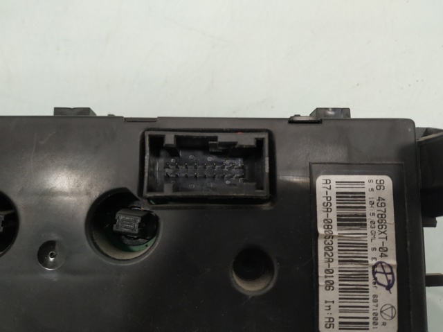 96497866XT PEUGEOT Resistencia del ventilador del habitáculo  comprar en Jaén
