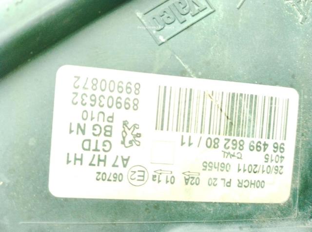 9649986280 Faro izquierdo comprar Sevilla