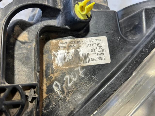 9649986280 PEUGEOT Faro izquierdo  disponible Alicante