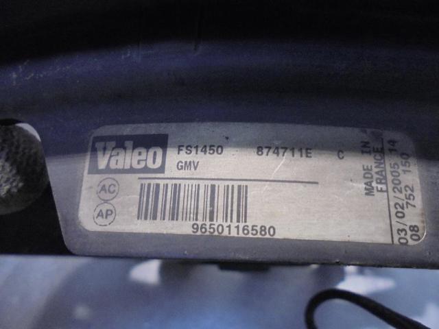 9650116580 Ventilador eléctrico de refrigeración completo (motor y hélice)  disponible Málaga