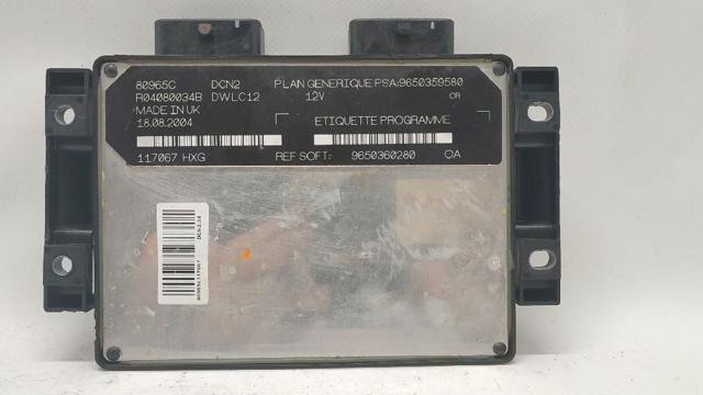 Comprar Módulo de control del motor 306 7A