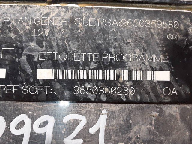 Comprar Unidad de control del motor (ECU) Peugeot 306  7A a bajo precio