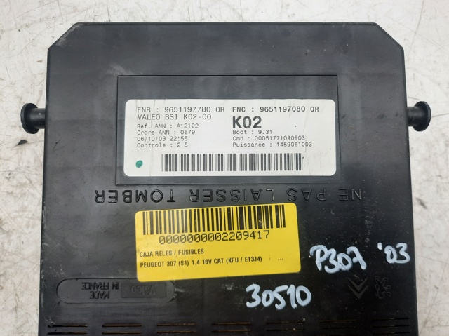 9650664180 Caja de fusibles comprar Sevilla