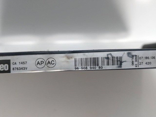 9650894080 PEUGEOT Condensador aire acondicionado  en stock Huelva