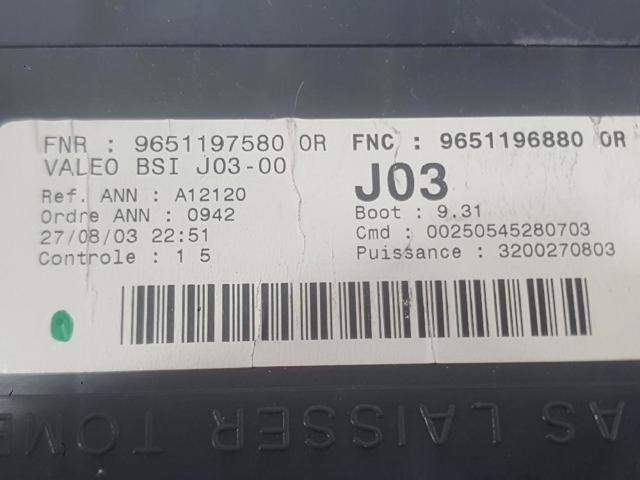 PEUGEOT 9651196880  comprar en Murcia