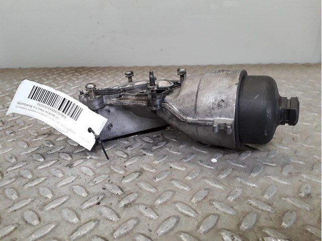 Soporte filtro aceite para citroen xsara picasso 1.6 hdi 9hy 9651813980