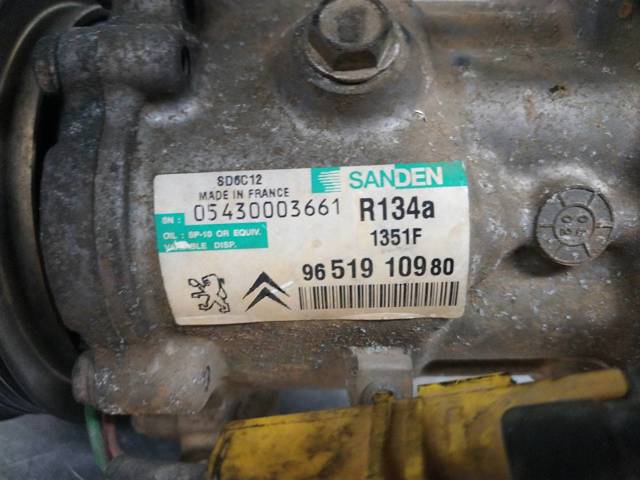 Compresor de aire acondicionado Peugeot 208 CA, CC