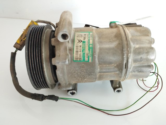 Compresor aire acondicionado para peugeot 307 cc 1.6 16v nfu 9651910980