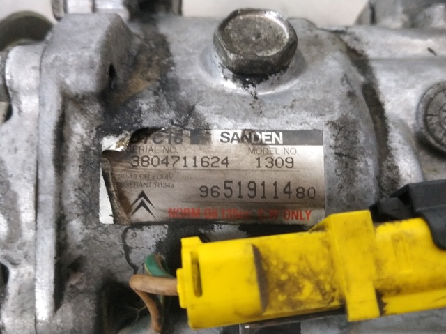 Compresor de aire acondicionado Citroen C4 UA