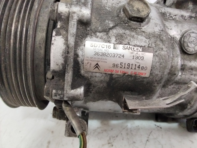 Compresor de aire acondicionado Citroen C4 UA