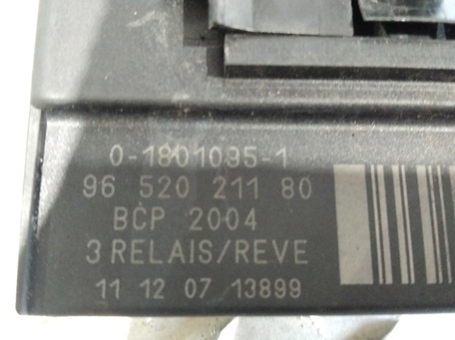 Control De Velocidad De El Ventilador De Enfriamiento (Unidad De Control) Peugeot 3008 1 0U