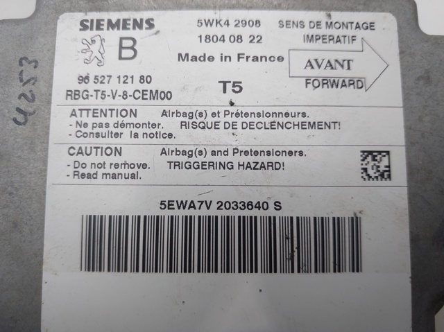 PEUGEOT 9652712180  comprar en Albacete
