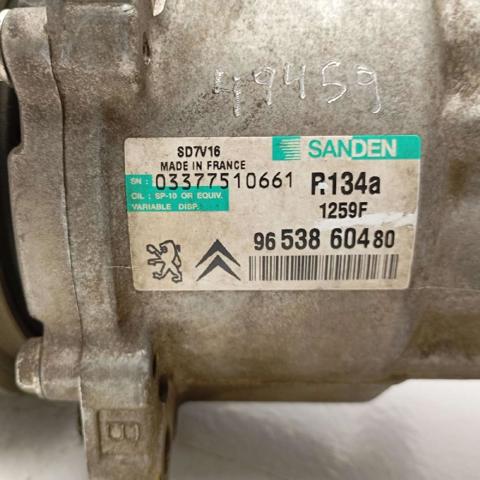 PEUGEOT 9653860480 Compresor de aire acondicionado  disponible España