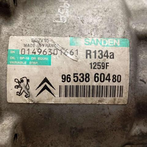 9653860480 PEUGEOT Compresor de aire acondicionado  disponible Ourense