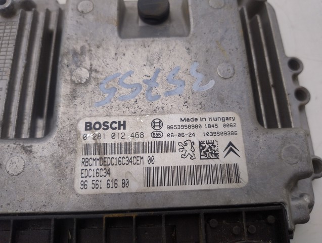 PEUGEOT 9653958980 Unidad de control del motor (ECU)  comprar en Ponferrada