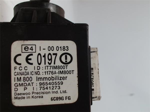 96540559 GM Antena (anillo) de inmovilizador  disponible Vigo